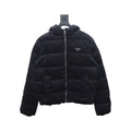 Prada 23FW Corduroy Down Jacket Black – PC008