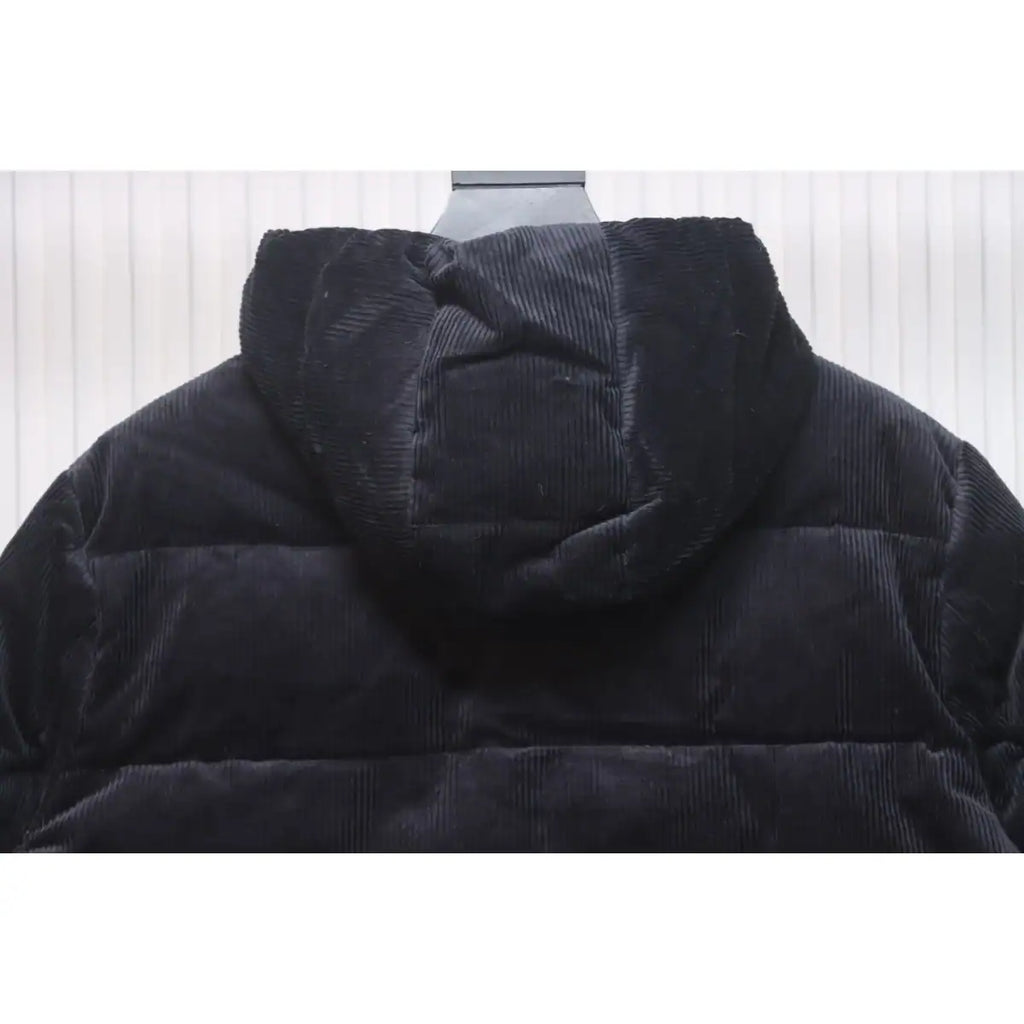 Prada 23FW Corduroy Down Jacket Black – PC008
