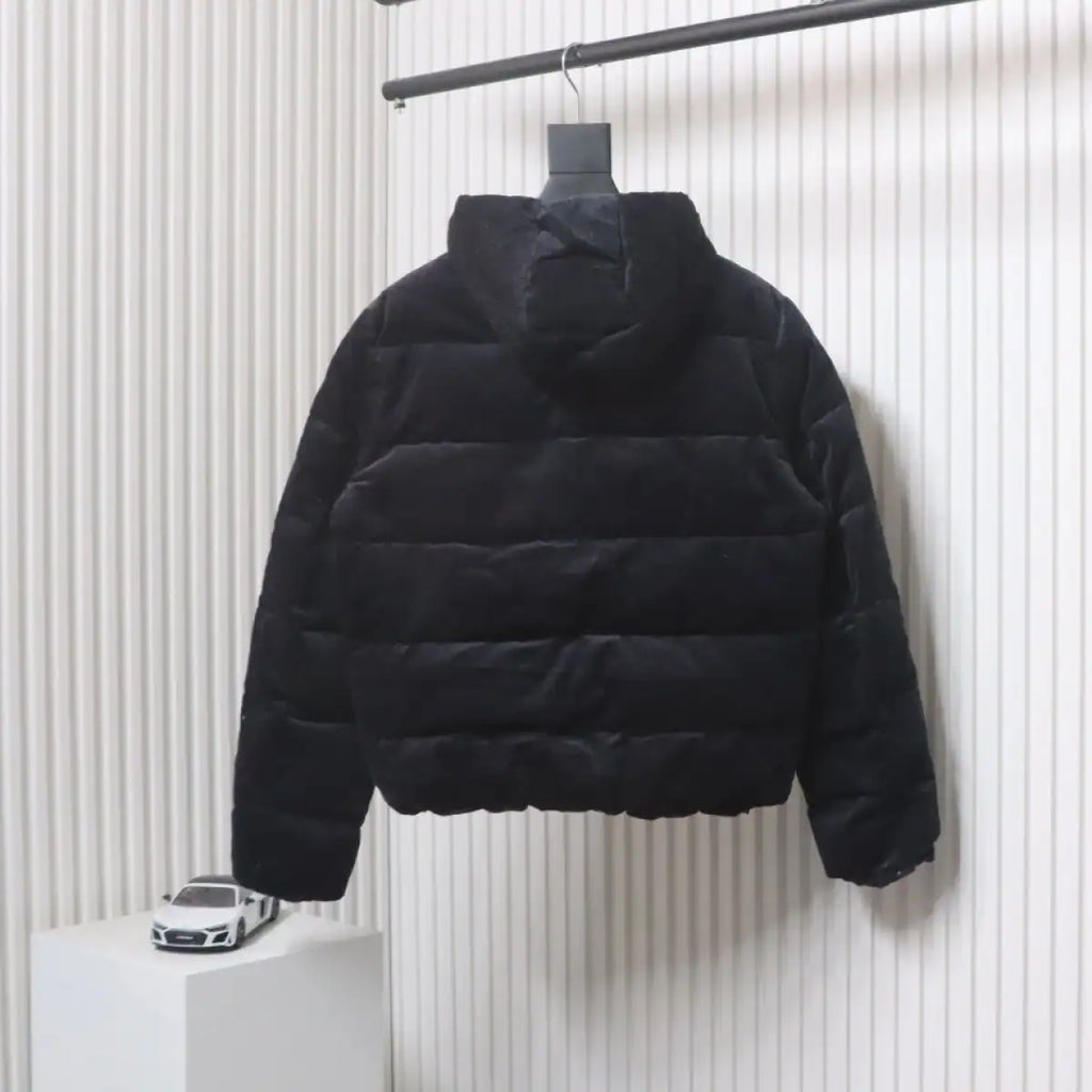 Prada 23FW Corduroy Down Jacket Black – PC008