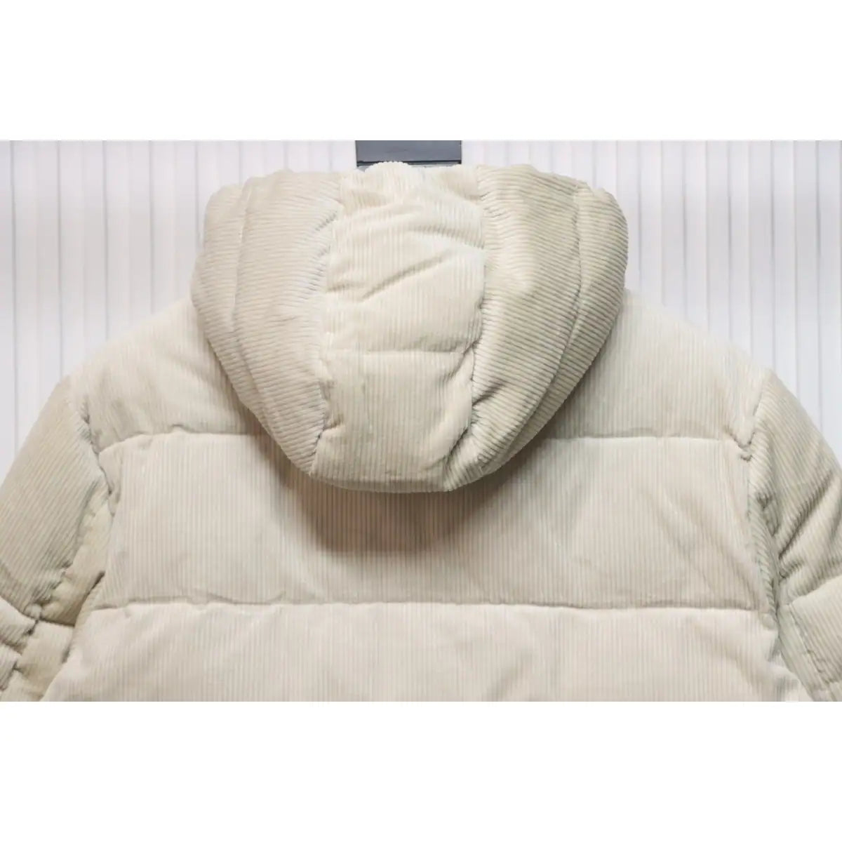 Prada 23FW Corduroy Down Jacket White – PC013