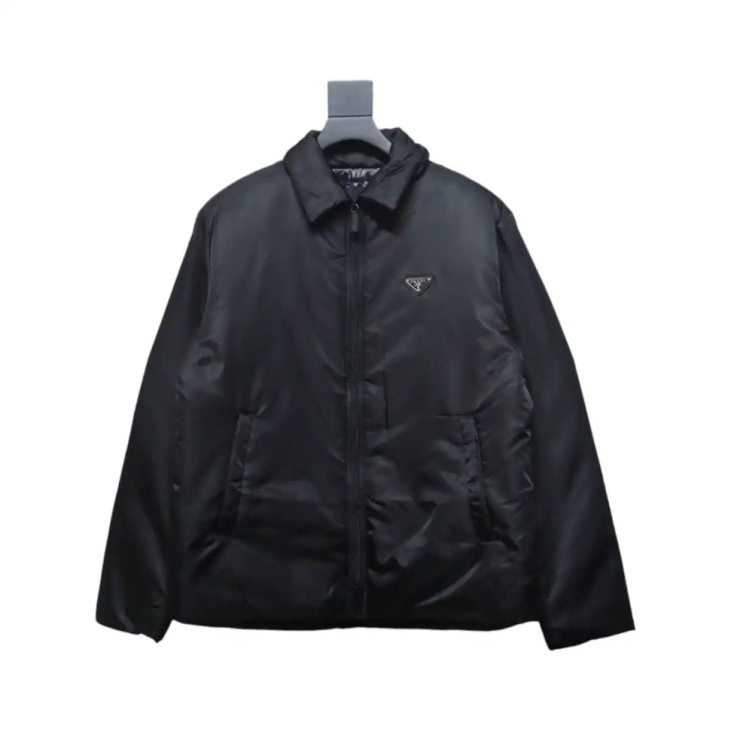 Prada 23FW Recycled Nylon Down Jacket Black – PC009