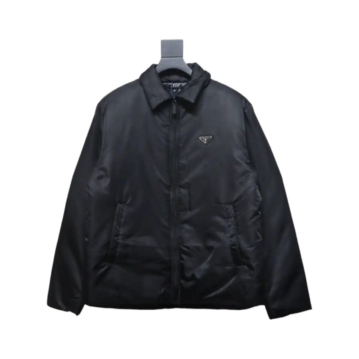 Prada 23FW Recycled Nylon Down Jacket Black – PC009