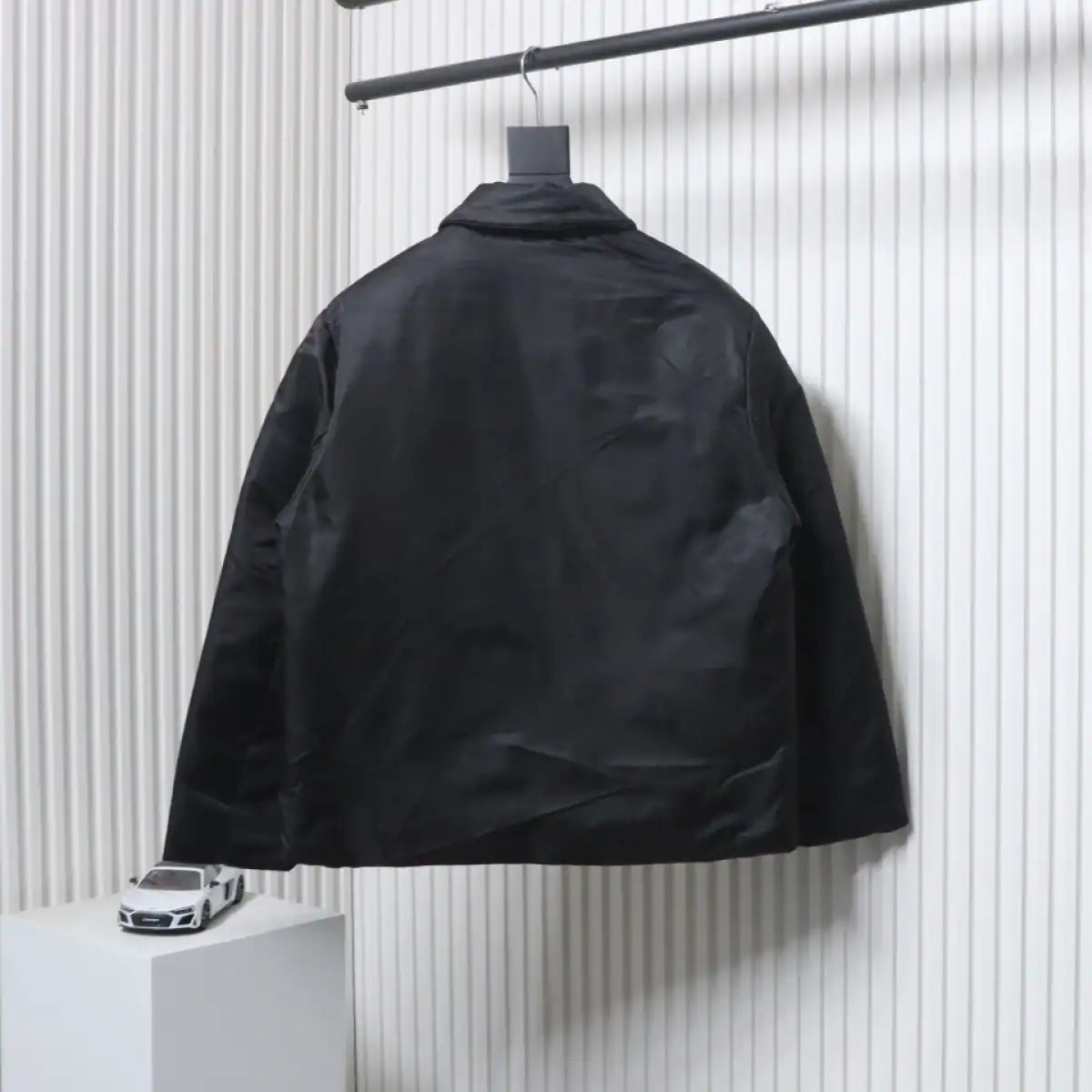 Prada 23FW Recycled Nylon Down Jacket Black – PC009