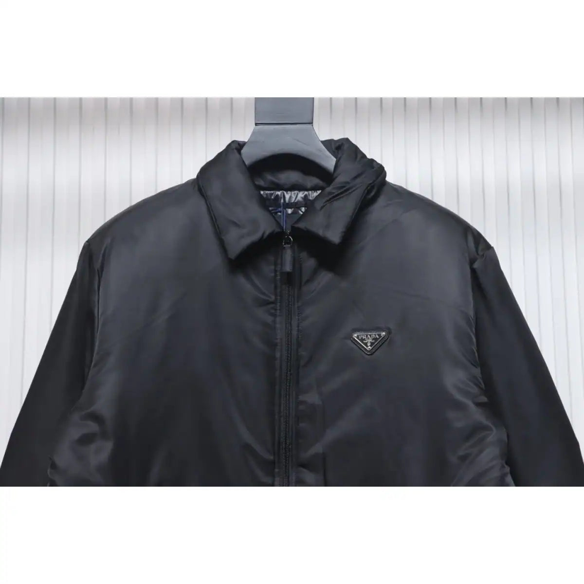 Prada 23FW Recycled Nylon Down Jacket Black – PC009