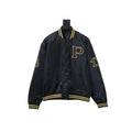 Prada Grained Canvas Padded Baseball Jacket Black – PC007