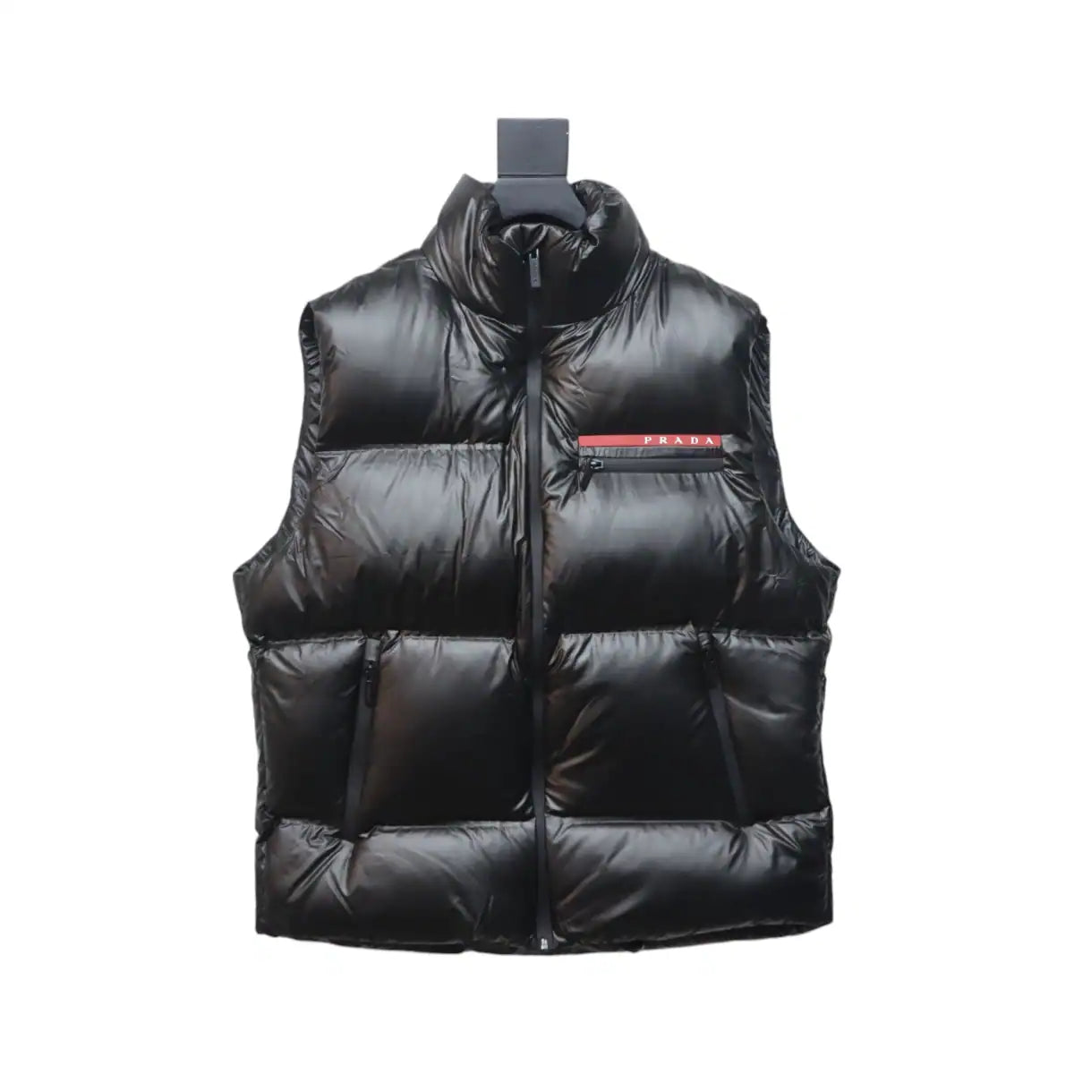 Prada Light Nylon Down Vest Black – PC010