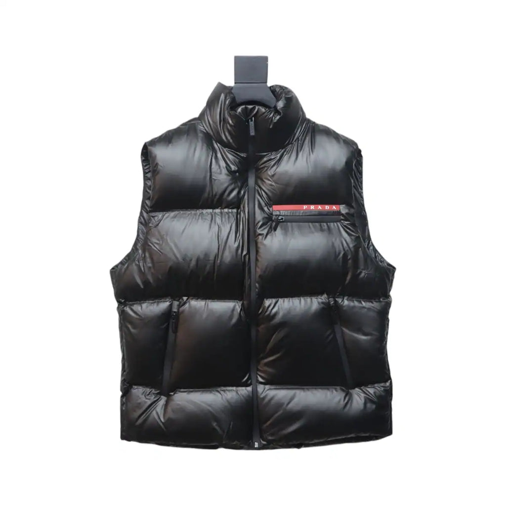 Prada Light Nylon Down Vest Black – PC010
