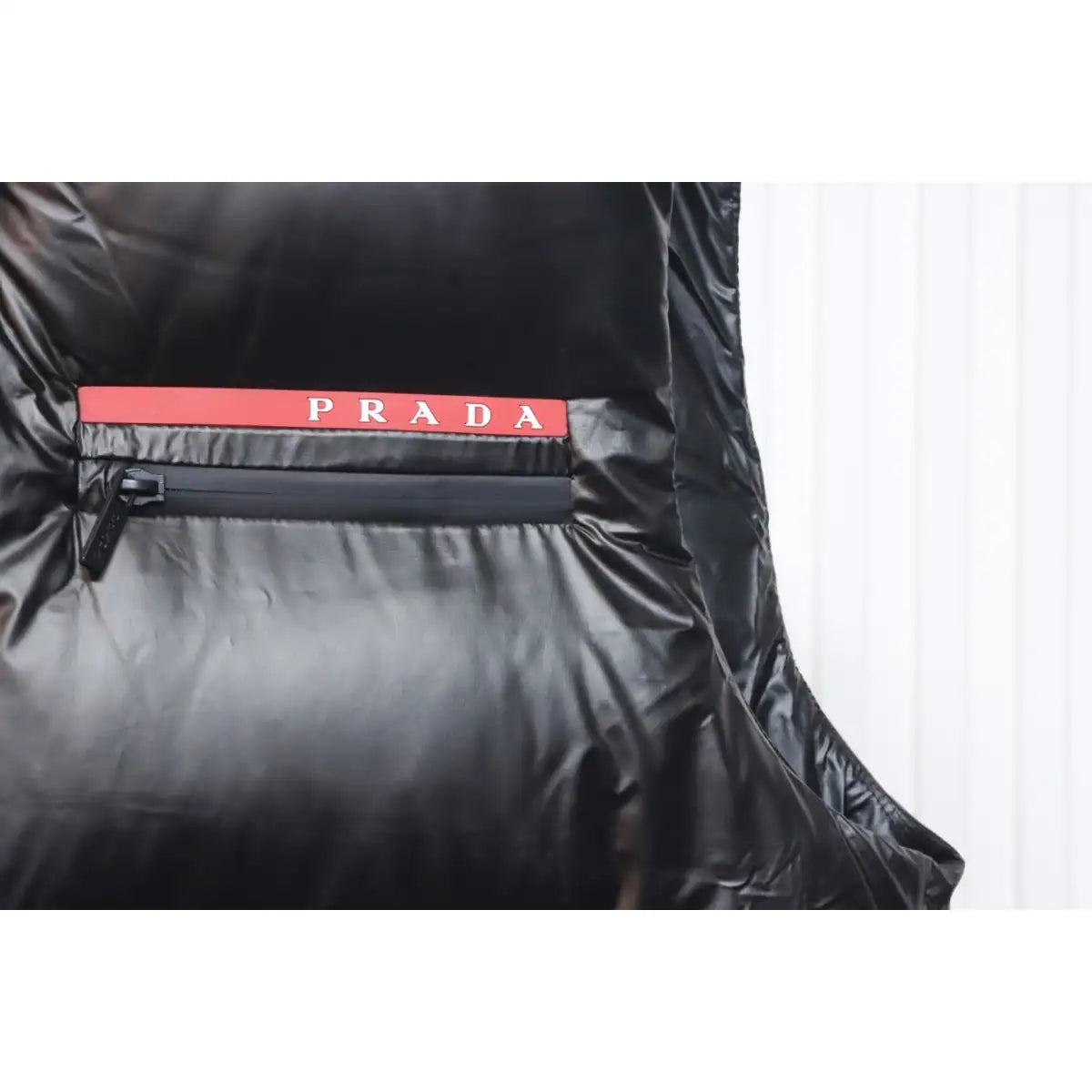 Prada Light Nylon Down Vest Black – PC010