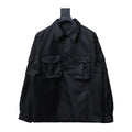 Prada Multi-Pocket Shirt Functional Jacket Black – PC005