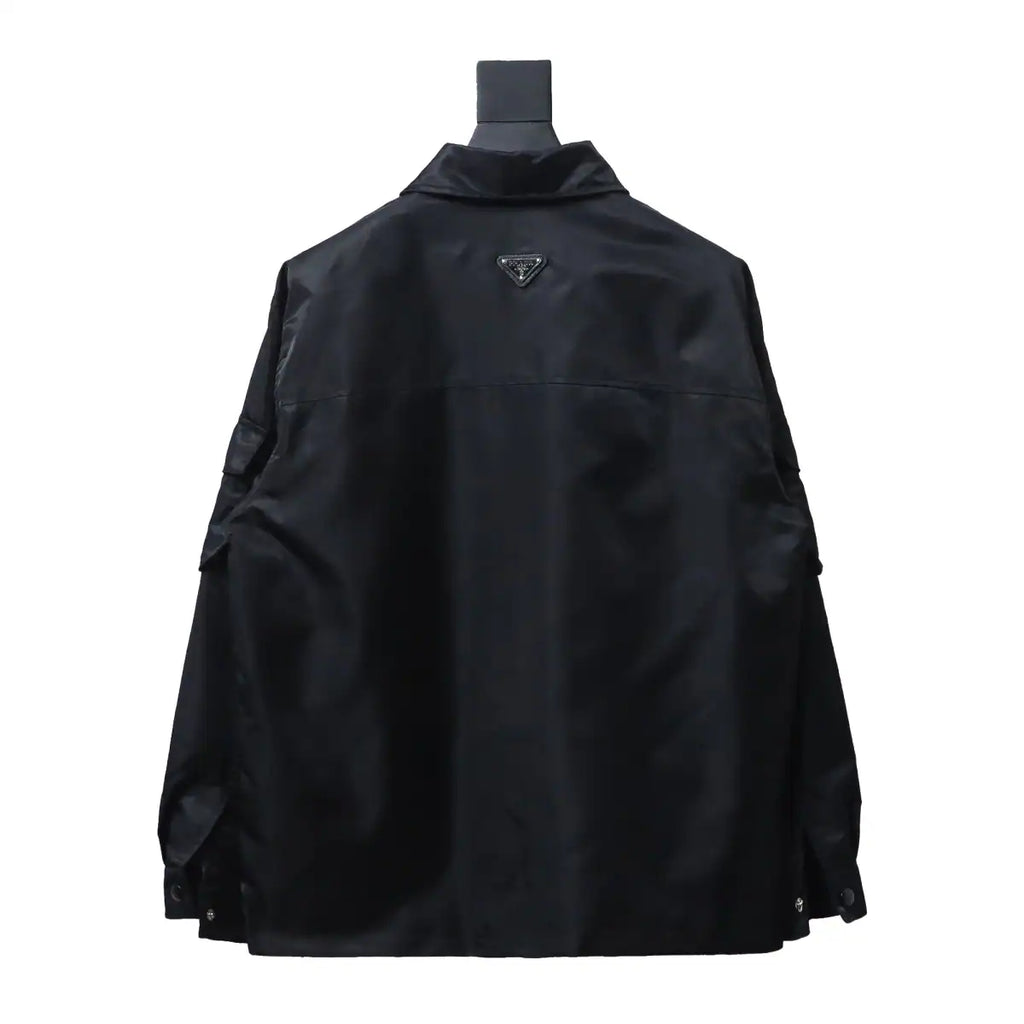 Prada Multi-Pocket Shirt Functional Jacket Black – PC005