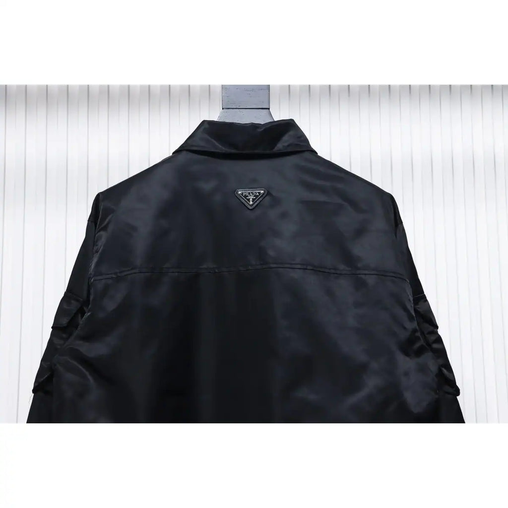 Prada Multi-Pocket Shirt Functional Jacket Black – PC005