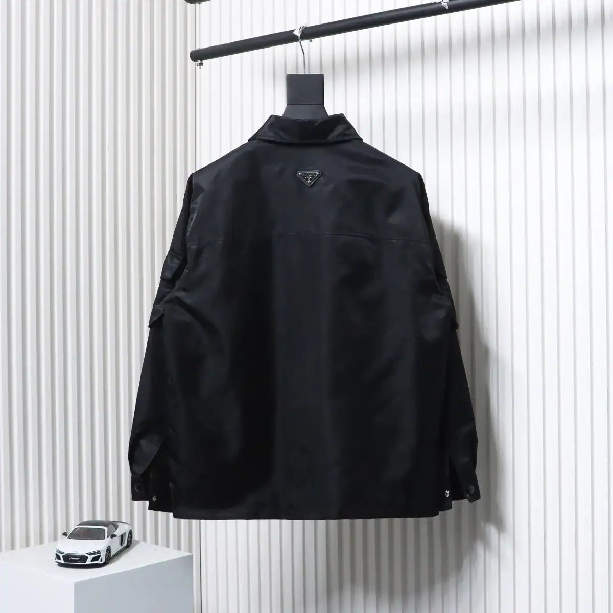 Prada Multi-Pocket Shirt Functional Jacket Black – PC005
