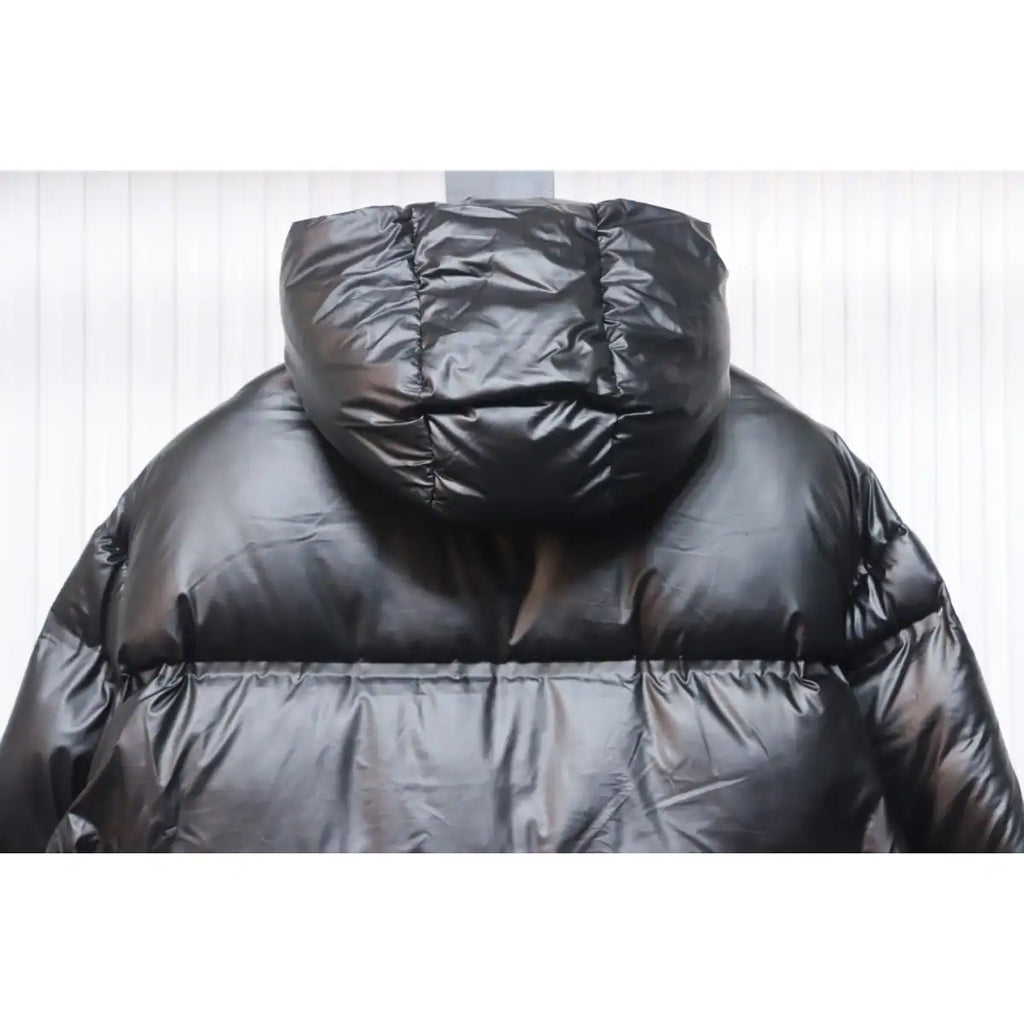 Prada Red Stripe Logo Down Jacket Black – PC011