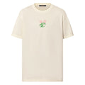 SHORT-SLEEVED COTTON KNITTED CREWNECK WHITE – LVTS137