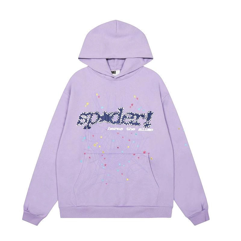 Sp5der Acai Hoodie Purple – SDH021