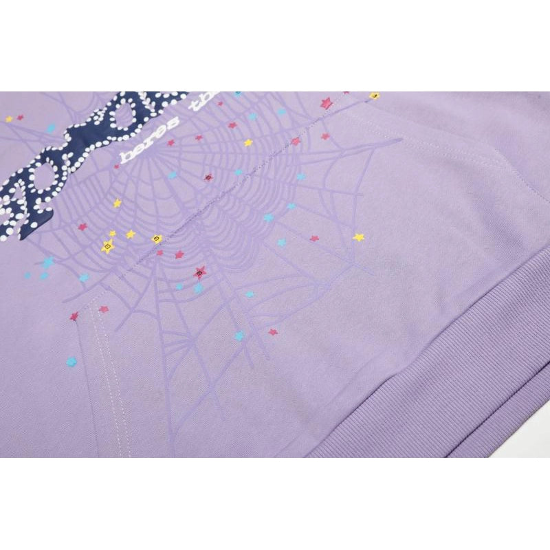 Sp5der Acai Hoodie Purple – SDH021