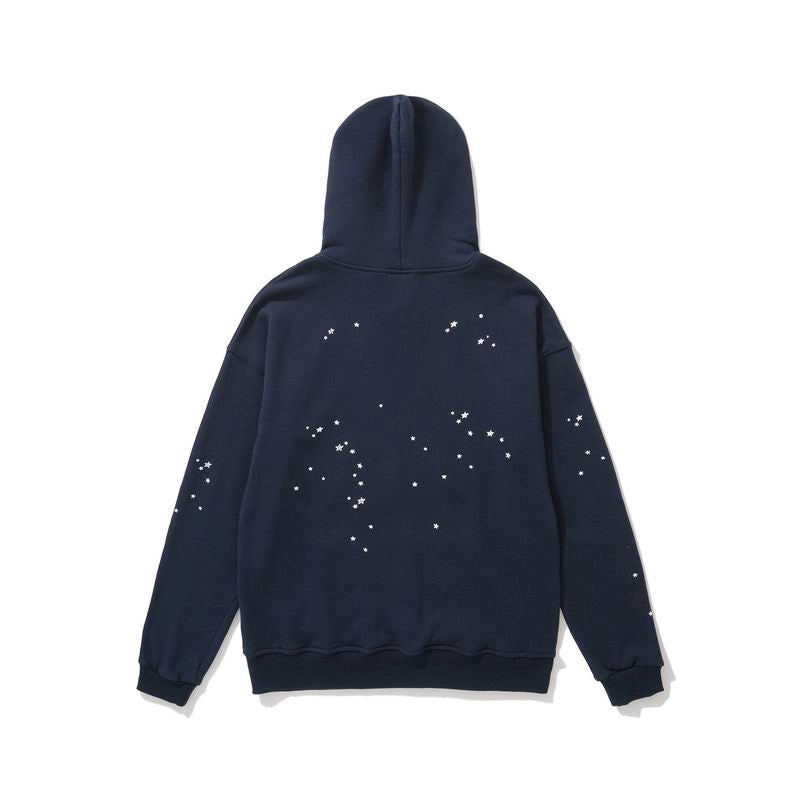 Sp5der Atlanta Hoodie Navy – SDH016