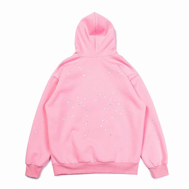Sp5der Atlanta Hoodie Pink – SDH037