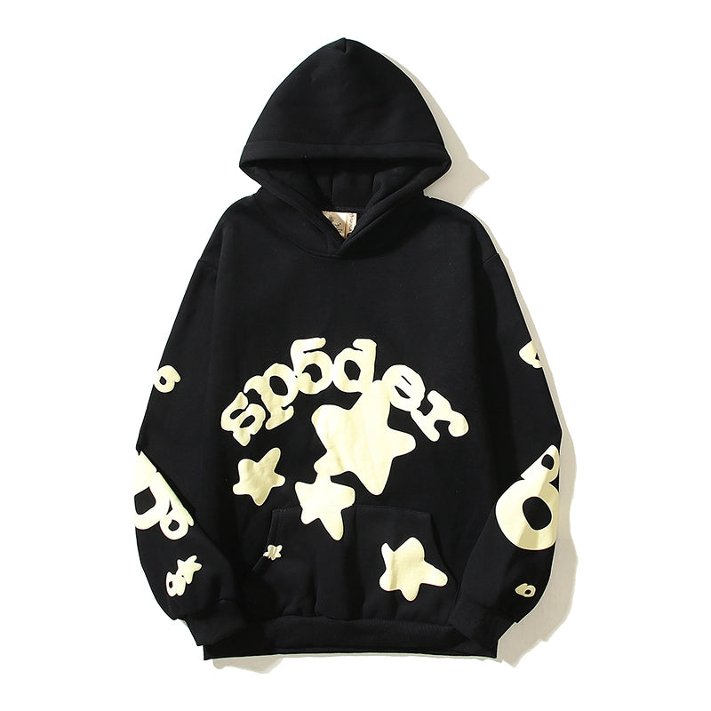 Sp5der Beluga Hoodie Black – SDH019