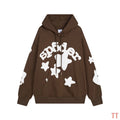 Sp5der Beluga Hoodie Brown – SDH047