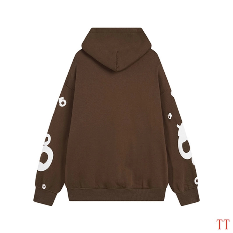 Sp5der Beluga Hoodie Brown – SDH047