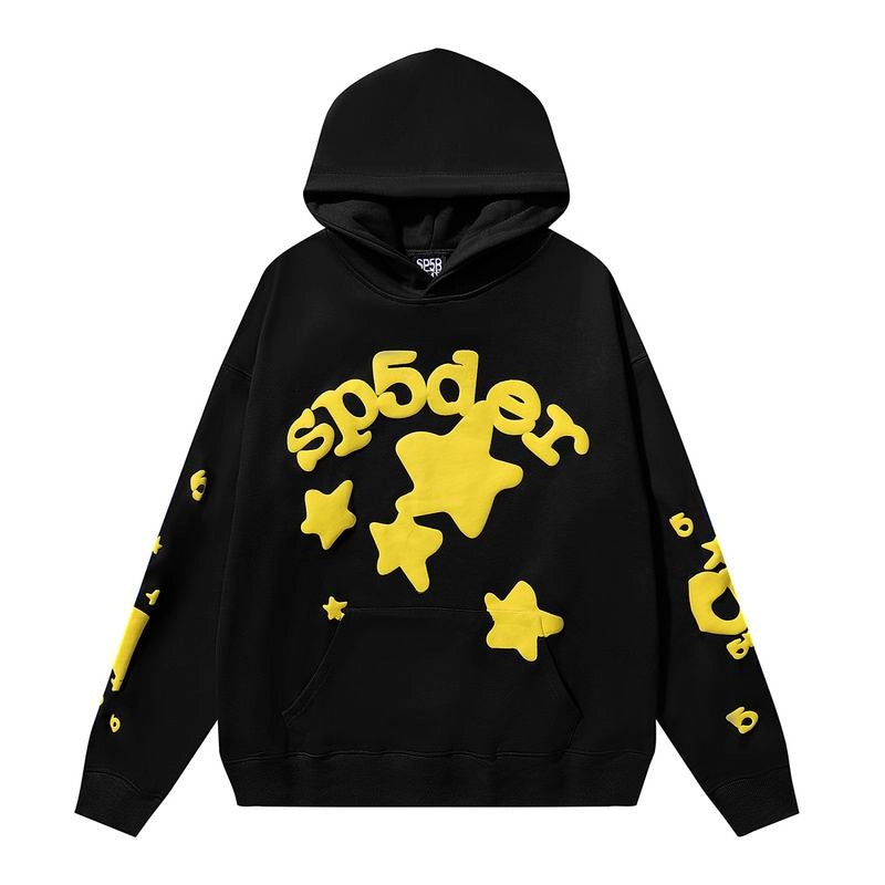 Sp5der Beluga Hoodie Onyx Yellow – SDH035