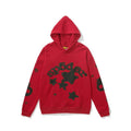 Sp5der Beluga Hoodie Red Black – SDH052
