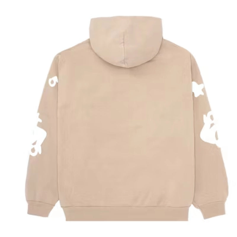 Sp5der Beluga Hoodie Sand – SDH017