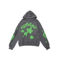Sp5der Beluga Hoodie Slate Grey Green – SDH062