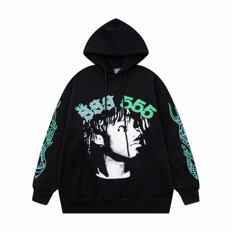 Sp5der Classic Hip Hop Logo Print Hoodie – SDH020