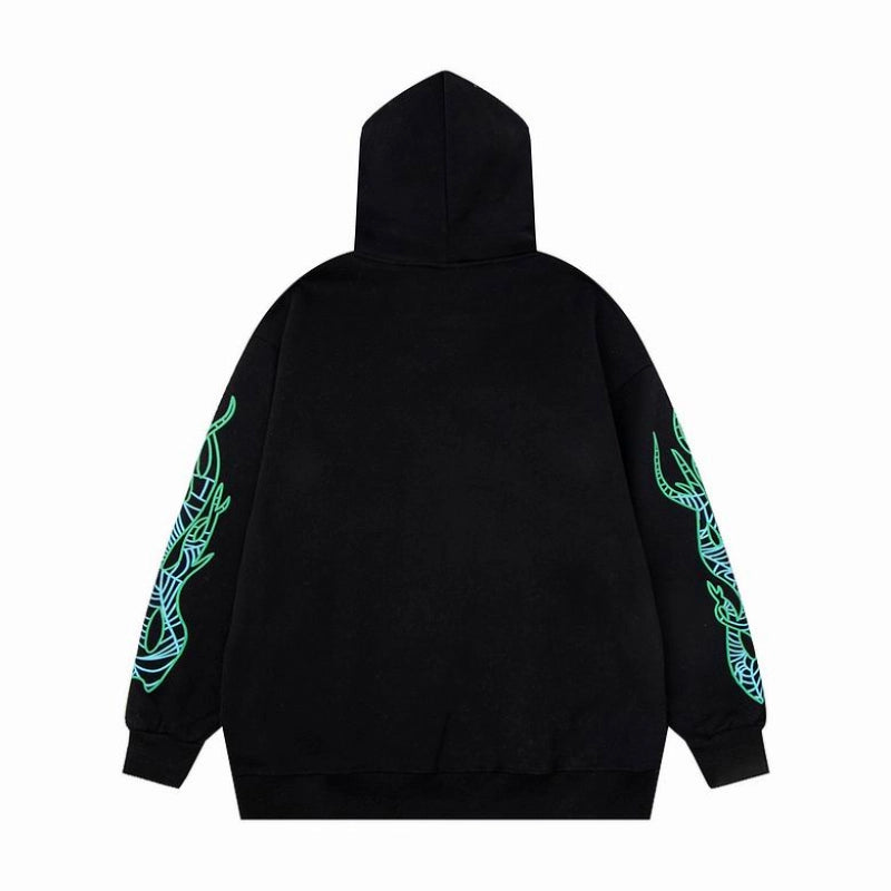 Sp5der Classic Hip Hop Logo Print Hoodie – SDH020