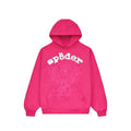 Sp5der Legacy Hoodie Pink and White – SDH032