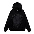 Sp5der OG Web Hoodie Heather Black – SDH042