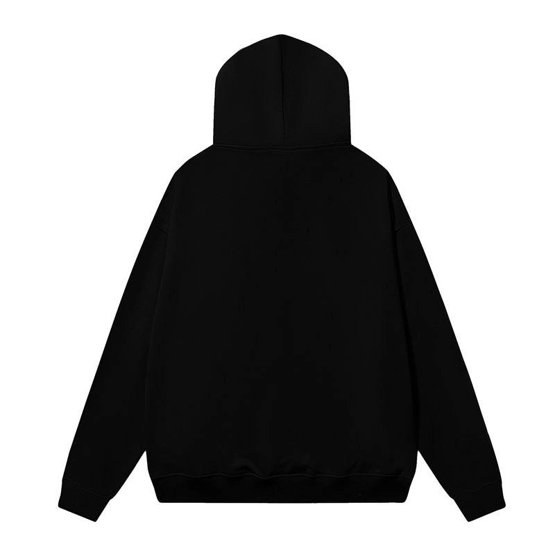 Sp5der OG Web Hoodie Heather Black – SDH042
