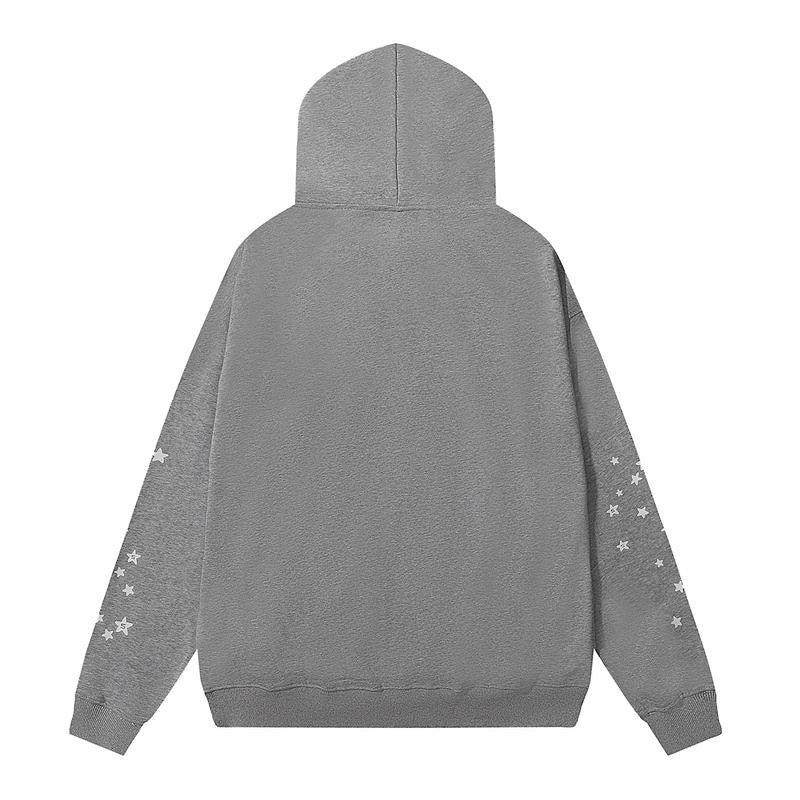 Sp5der OG Web Hoodie Heather Grey – SDH055
