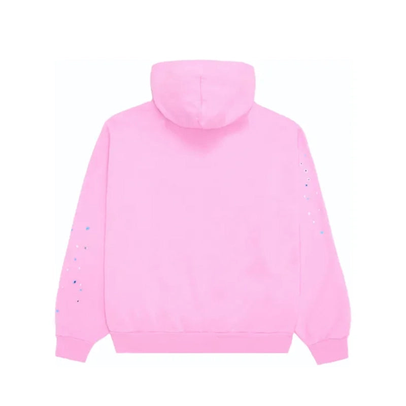 Sp5der OG Web Hoodie Pink – SDH022