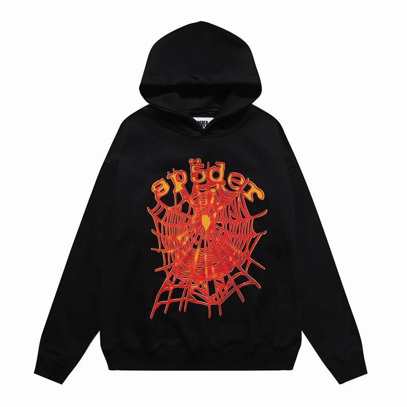 Sp5der OG Web V2 Hoodie Black – SDH053