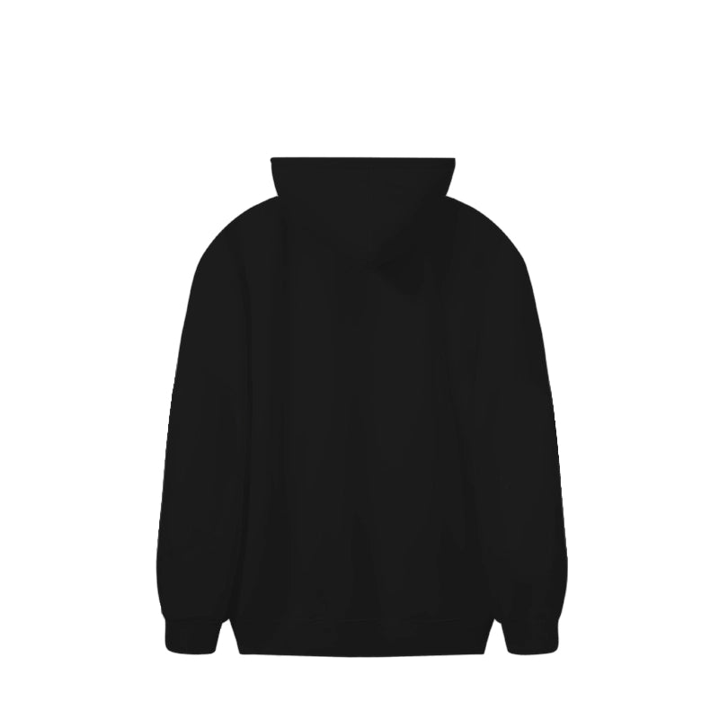 Sp5der Print Floral Hoodie Black – SDH051