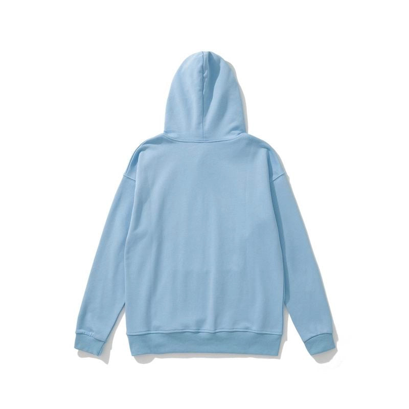 Sp5der Print Gothic Hoodie Sky Blue – SDH040