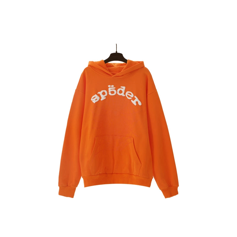 Sp5der Legacy Hoodie Orange – SDH061