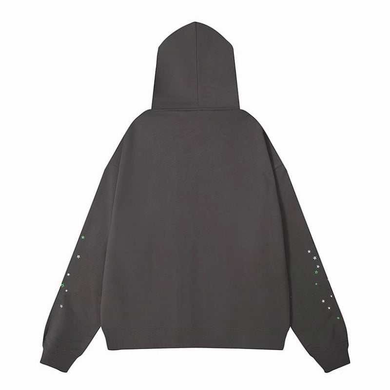 Sp5der Wait Web Hoodie Slate Grey – SDH008