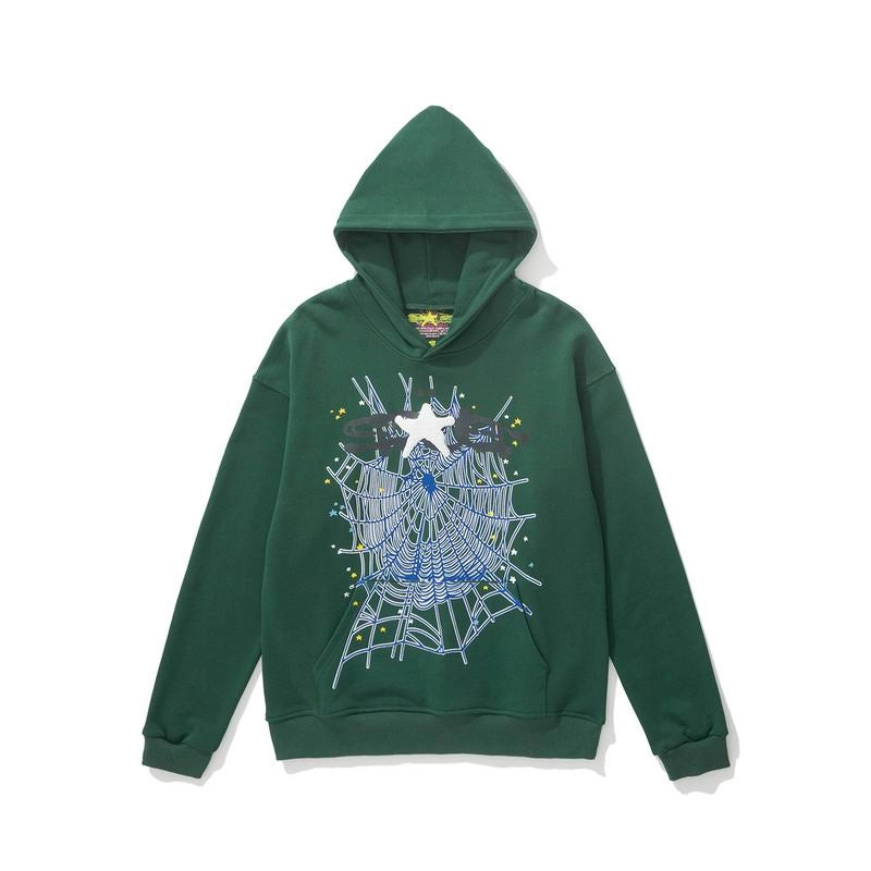 Sp5der Web Hoodie Hunter Green – SDH015