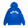 Sp5der Web Print Gothic TC5 Hoodie Blue – SDH030