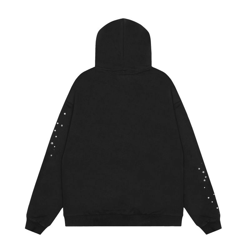 Sp5der Worldwide Black OG Web Hoodie – SDH033