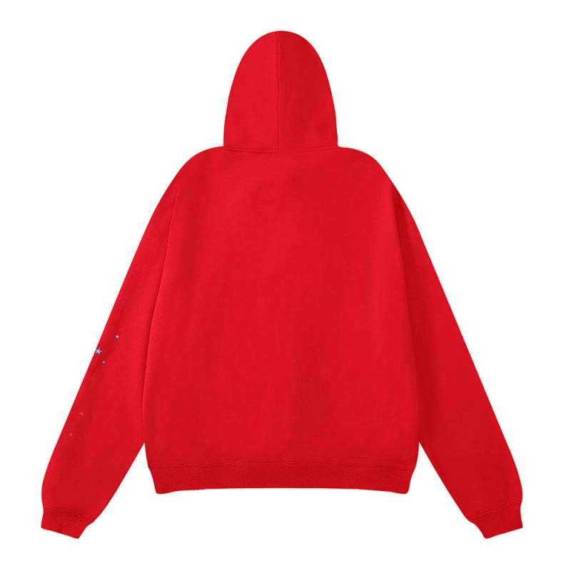 Sp5der Worldwide Red Angel Number 555 Hoodie Red – SDH013