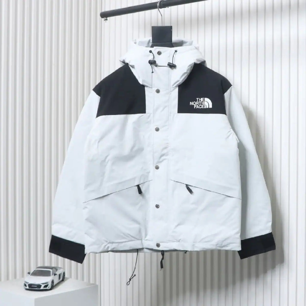 The North Face 1986 Classic Thin Down Jacket Black and White – TNC002