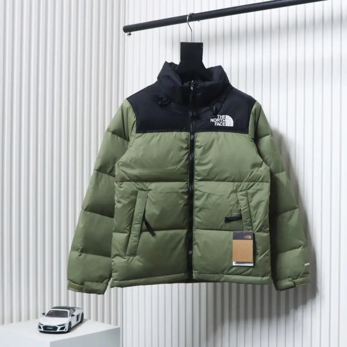 The North Face 96 Basic Down Jacket Black and Green – TNC021