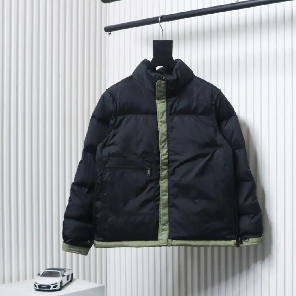 The North Face 96 Basic Down Jacket Black and Green – TNC021