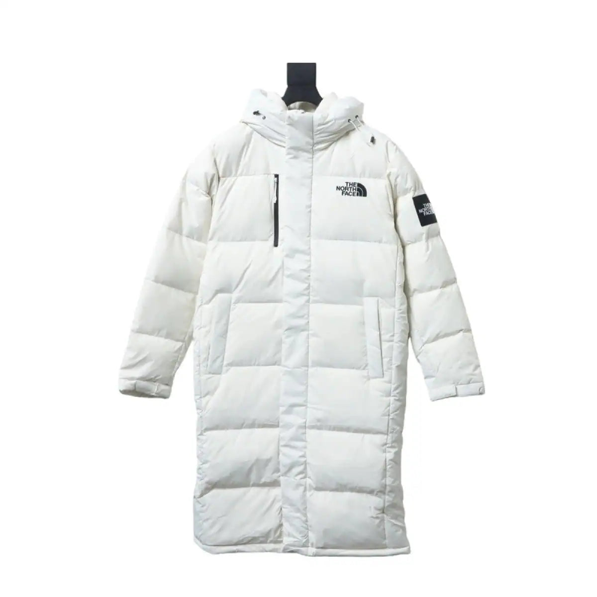 The North Face Long Hooded Jacket White – TNC017
