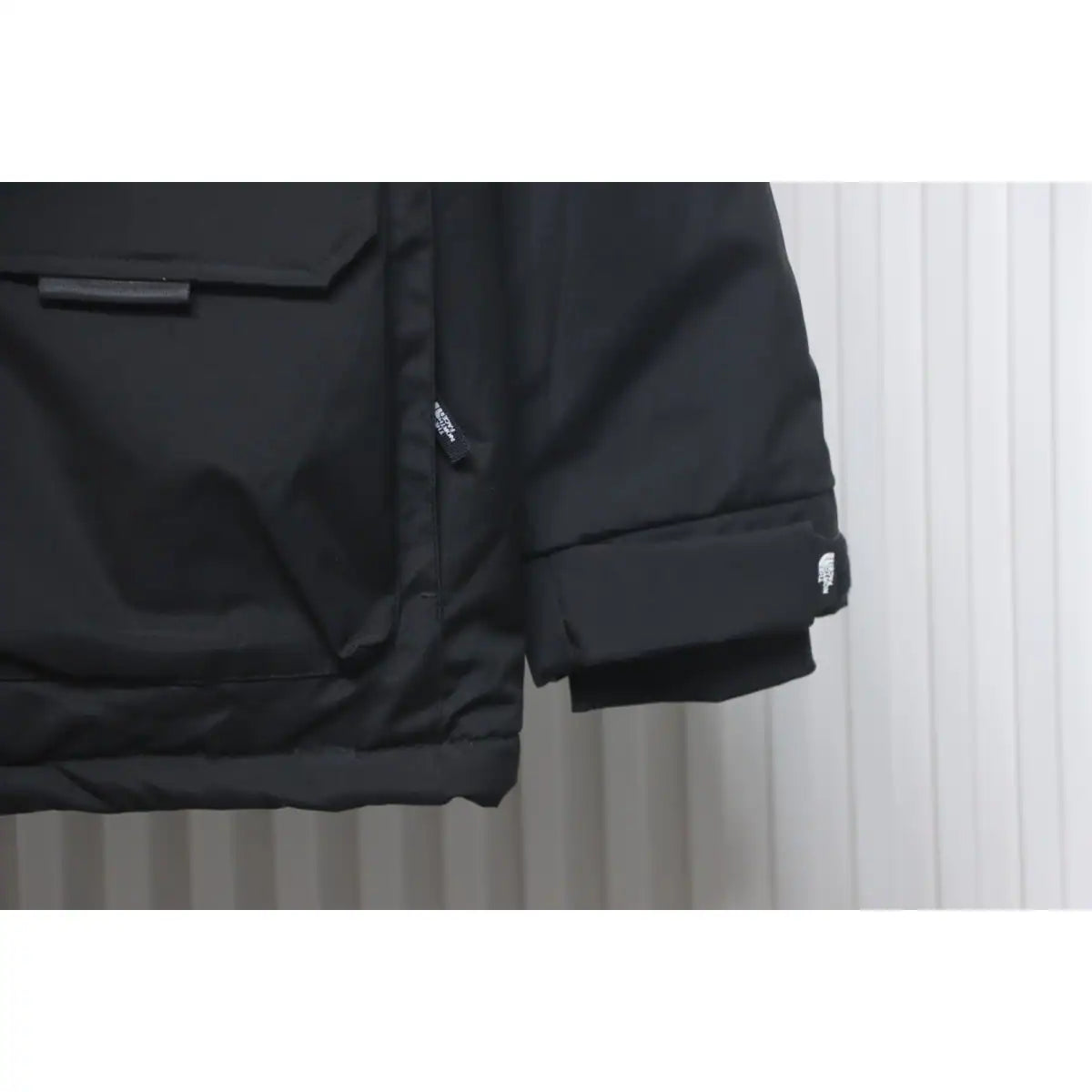 The North Face POLAR Waterproof and Windproof Workwear Multi-pocket Drawstring Hooded Down Jacket Black – TNC028